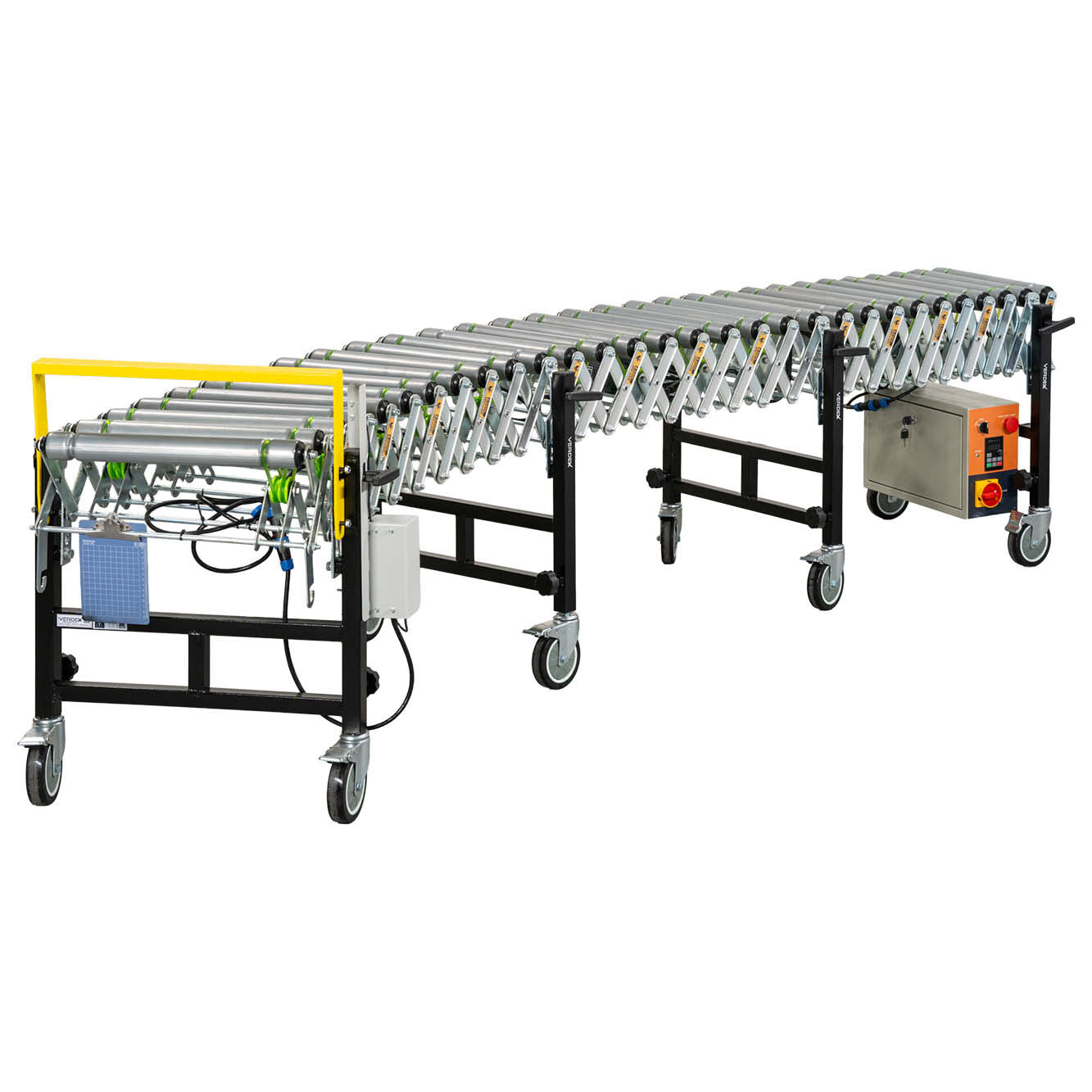 Electric Expandable Conveyor with Sensor Control (Daisy-Chainable)