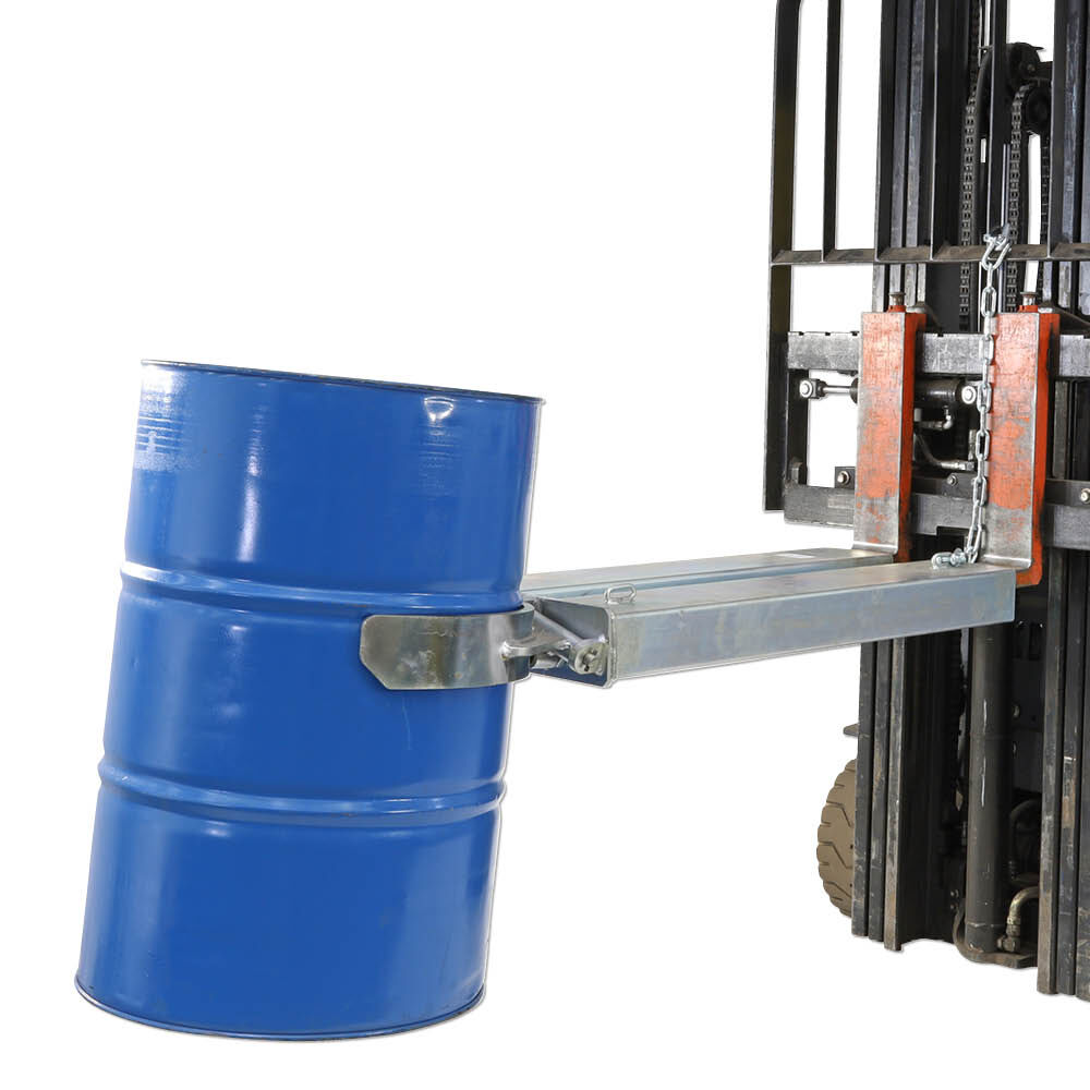 Galvanised Forklift Drum Grab - Image 3