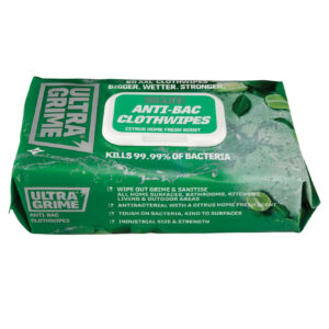 UltraGrime Anti-Bac Wipes (80 Wipes per pack)