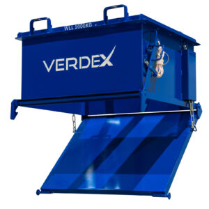 500L Drop Bottom Bin (Solid Sides)