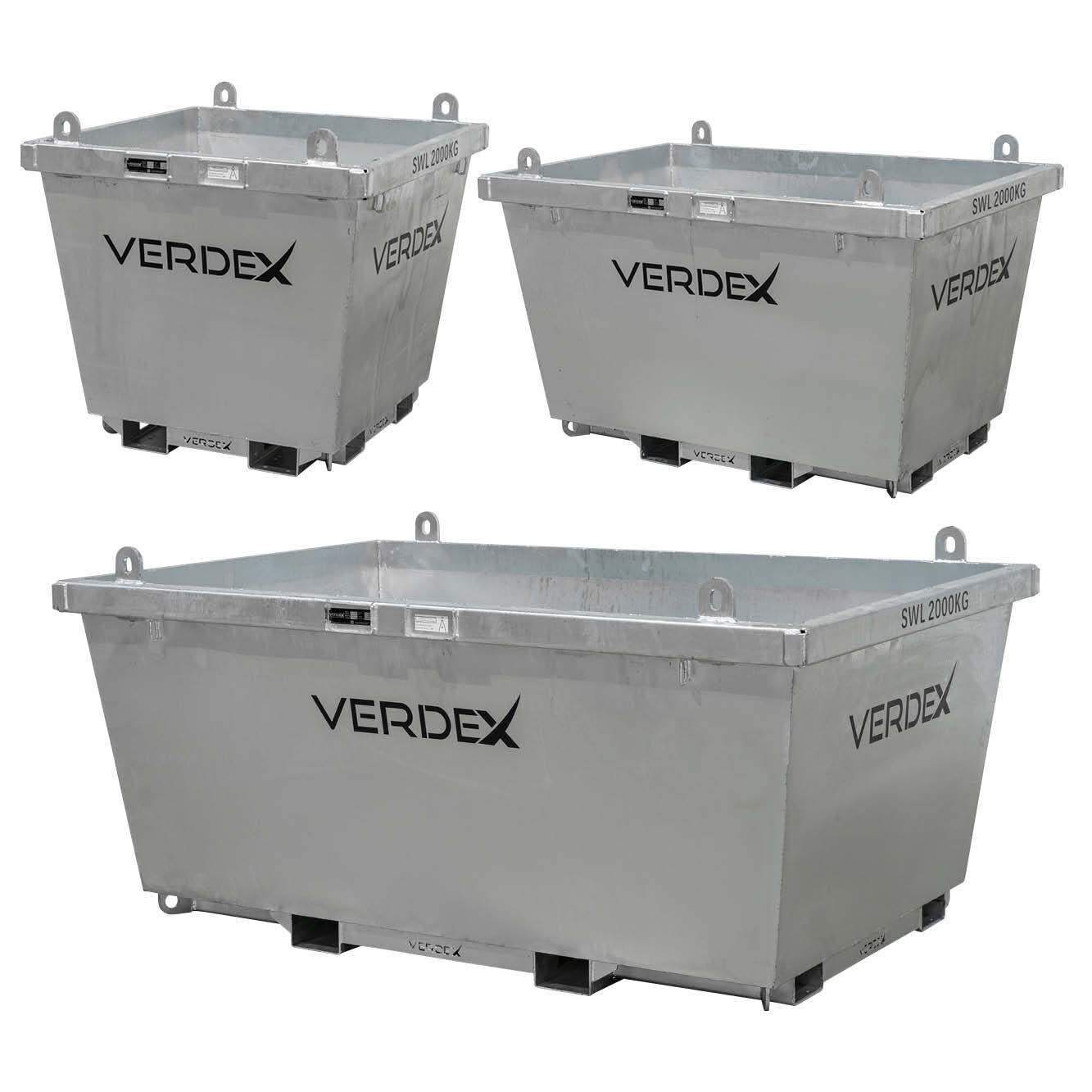 2 Tonne Fork/Crane Bin (850L) - Image 2