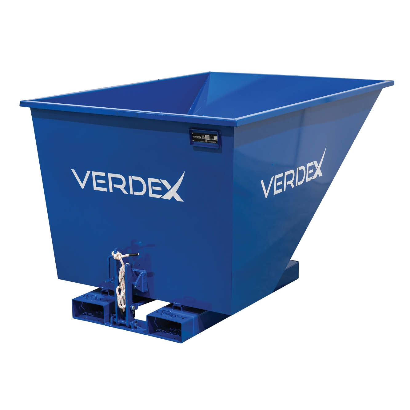Forklift Rollover Tipping Bin - 1100L (with Release Mechanism) - Image 6