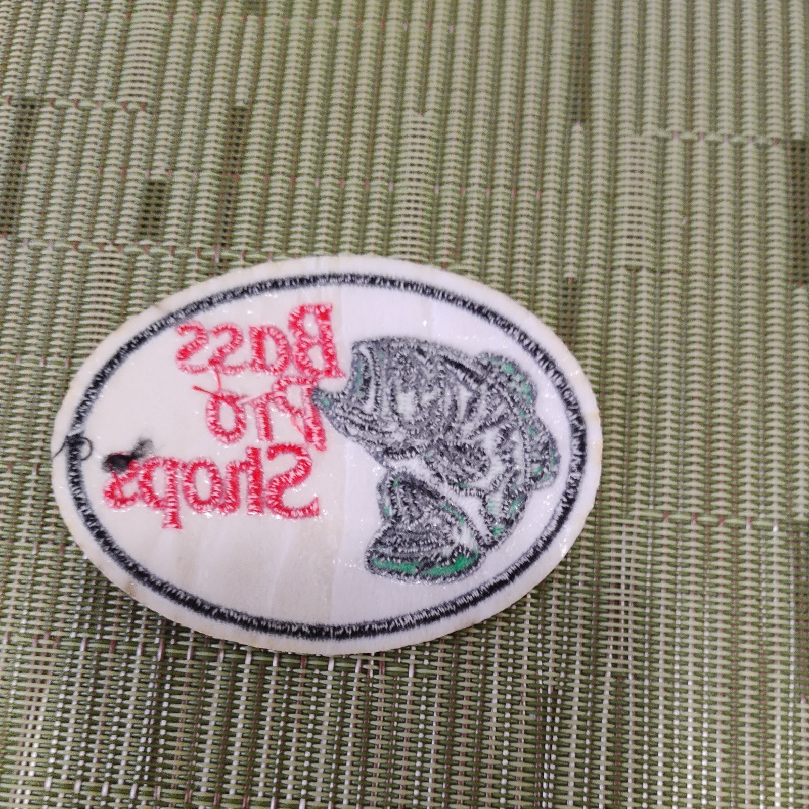 Bass Pro Shop Fishing Tackle Lure Embroidered Iron On Patch 3.5" x 2.25" - Image 5