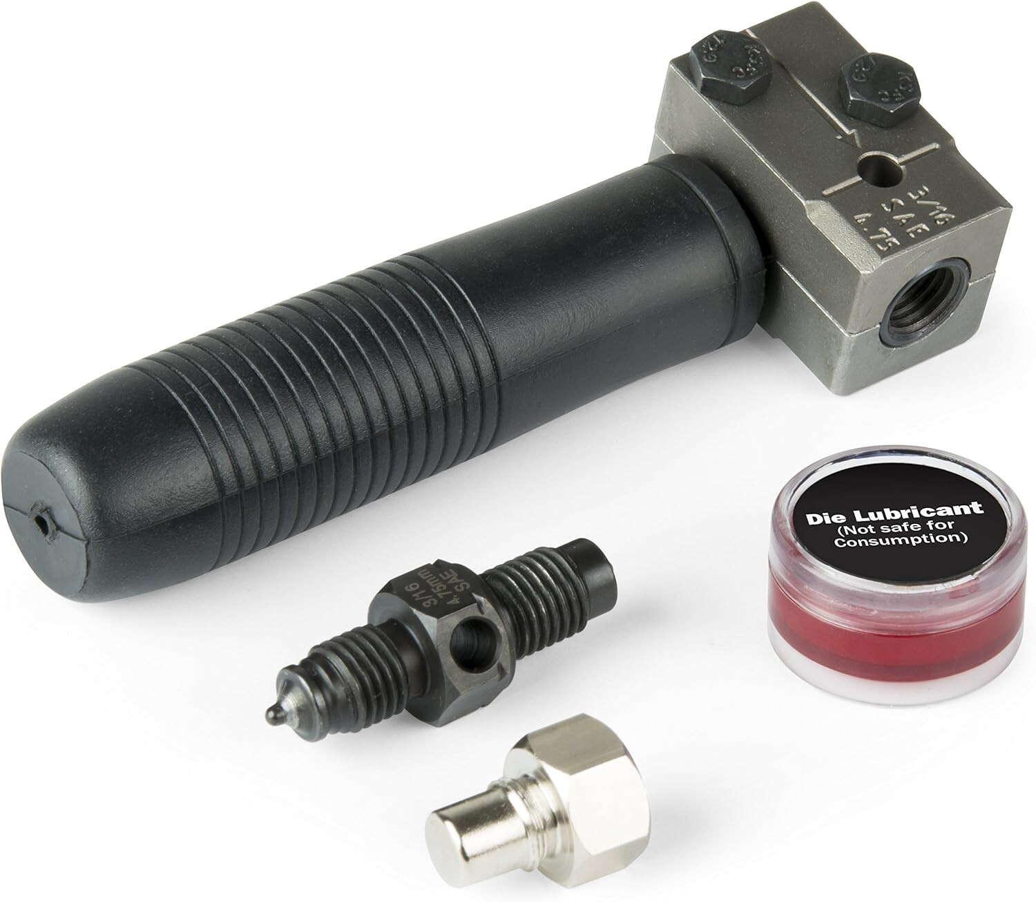 Hand-Powered 3/16-Inch Double Flaring Tool - Perfect for Automotive Brake Lines - Image 3
