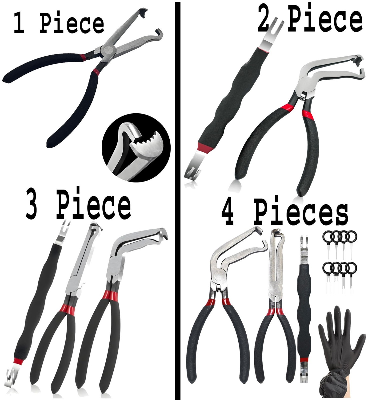 Electrical Disconnect Pliers 60° Connector Separator Automotive Terminal Tool