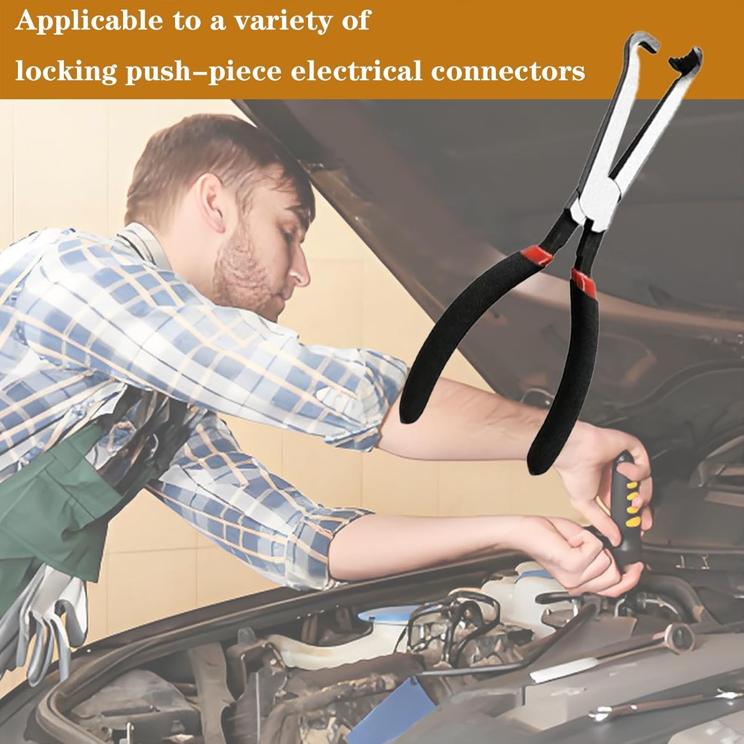 Electrical Disconnect Pliers 60° Connector Separator Automotive Terminal Tool - Image 4