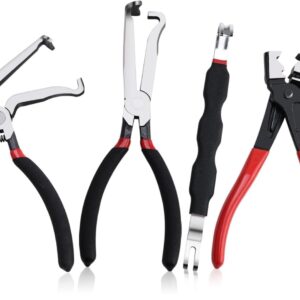 4Pcs Electrical Disconnect Pliers 60 Degree Electrical Connector Separator Tools