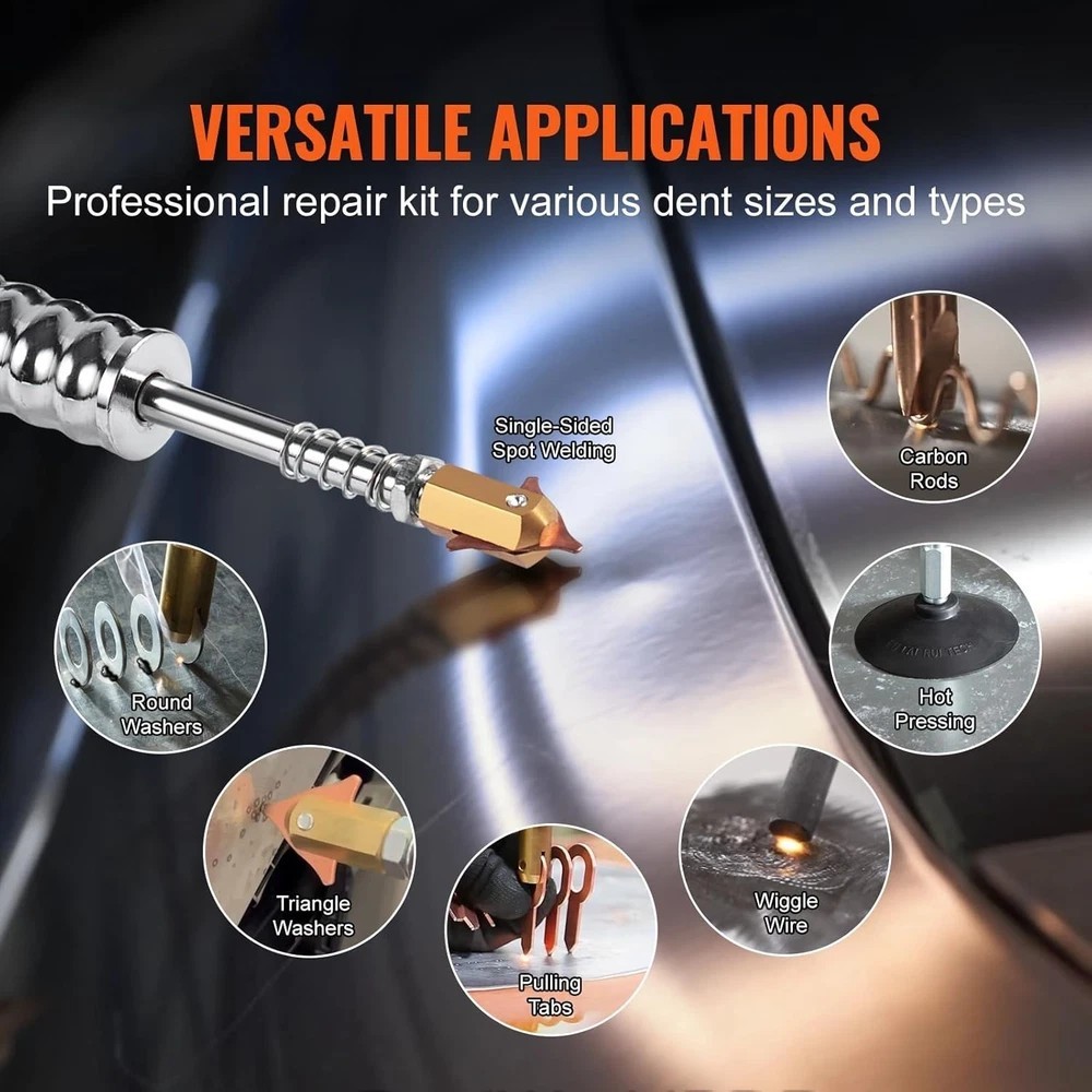 VEVOR Vehicle Panel Spot Puller Dent Spotter Spot Dent Puller - Image 2