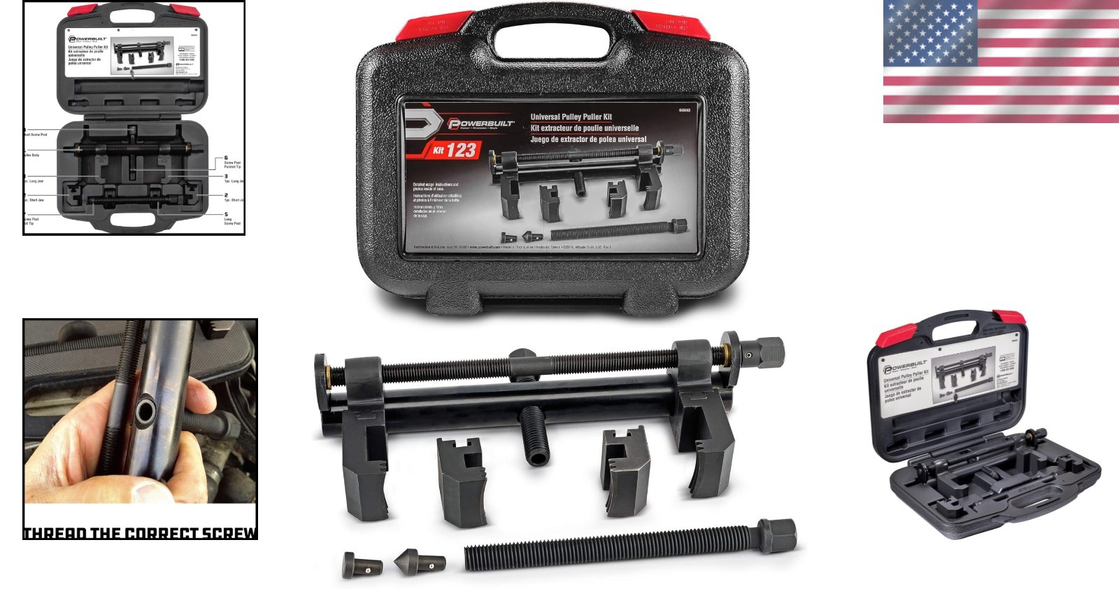 Engine & Drive Train Tool Kit - Serpentine Pulleys Removal - Image 2