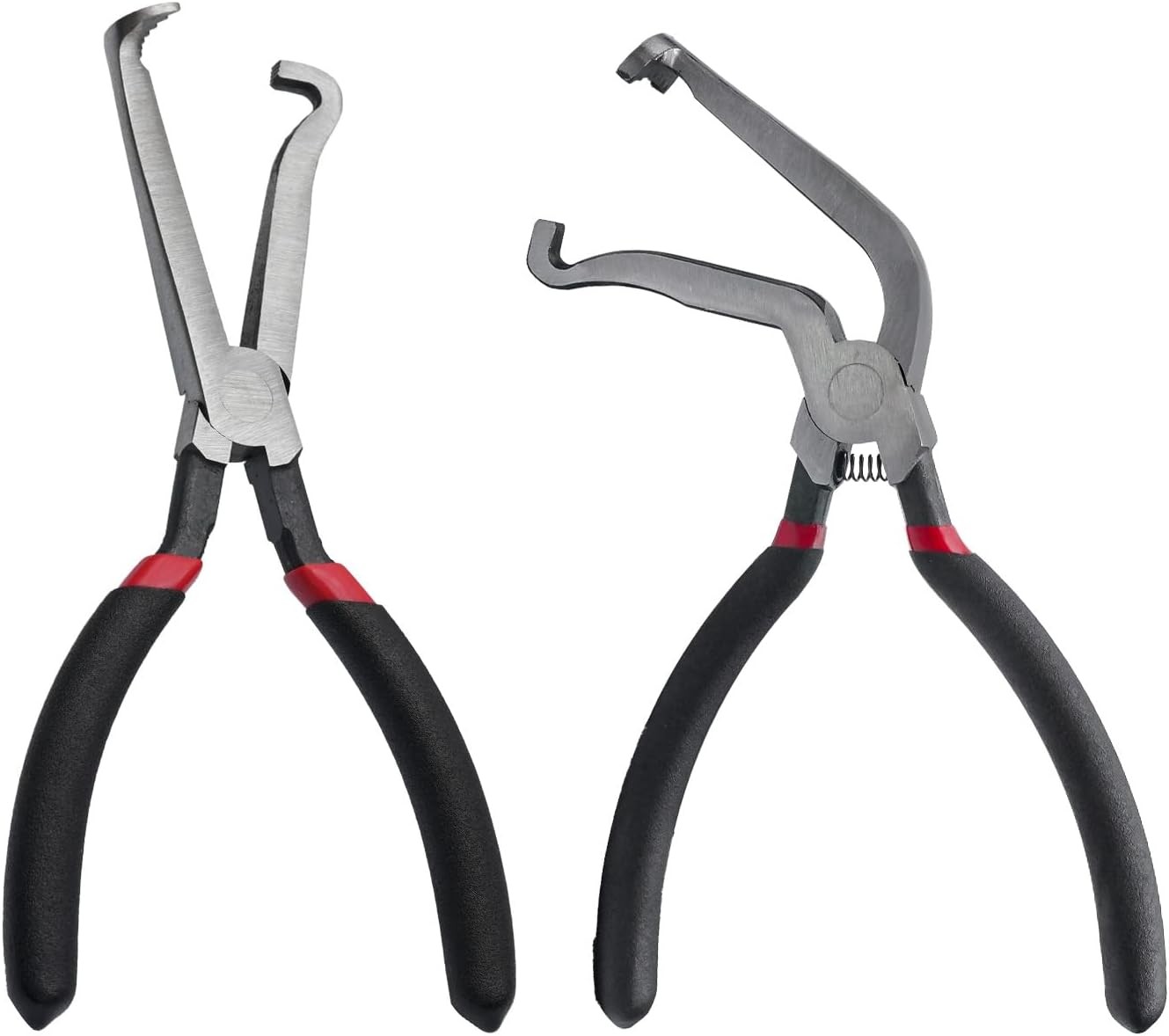 2PC Automotive Electrical Connector Disconnect Pliers Fuel Line Clip Tool Set - Image 2
