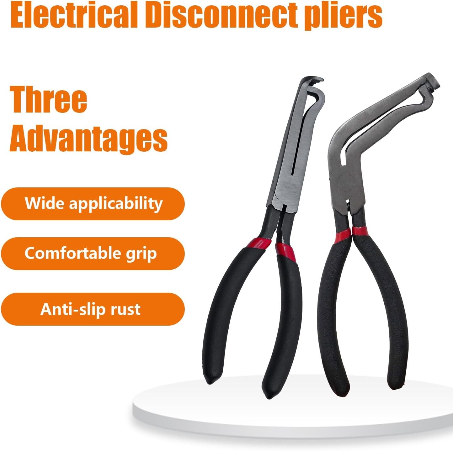2PC Automotive Electrical Connector Disconnect Pliers Fuel Line Clip Tool Set - Image 5