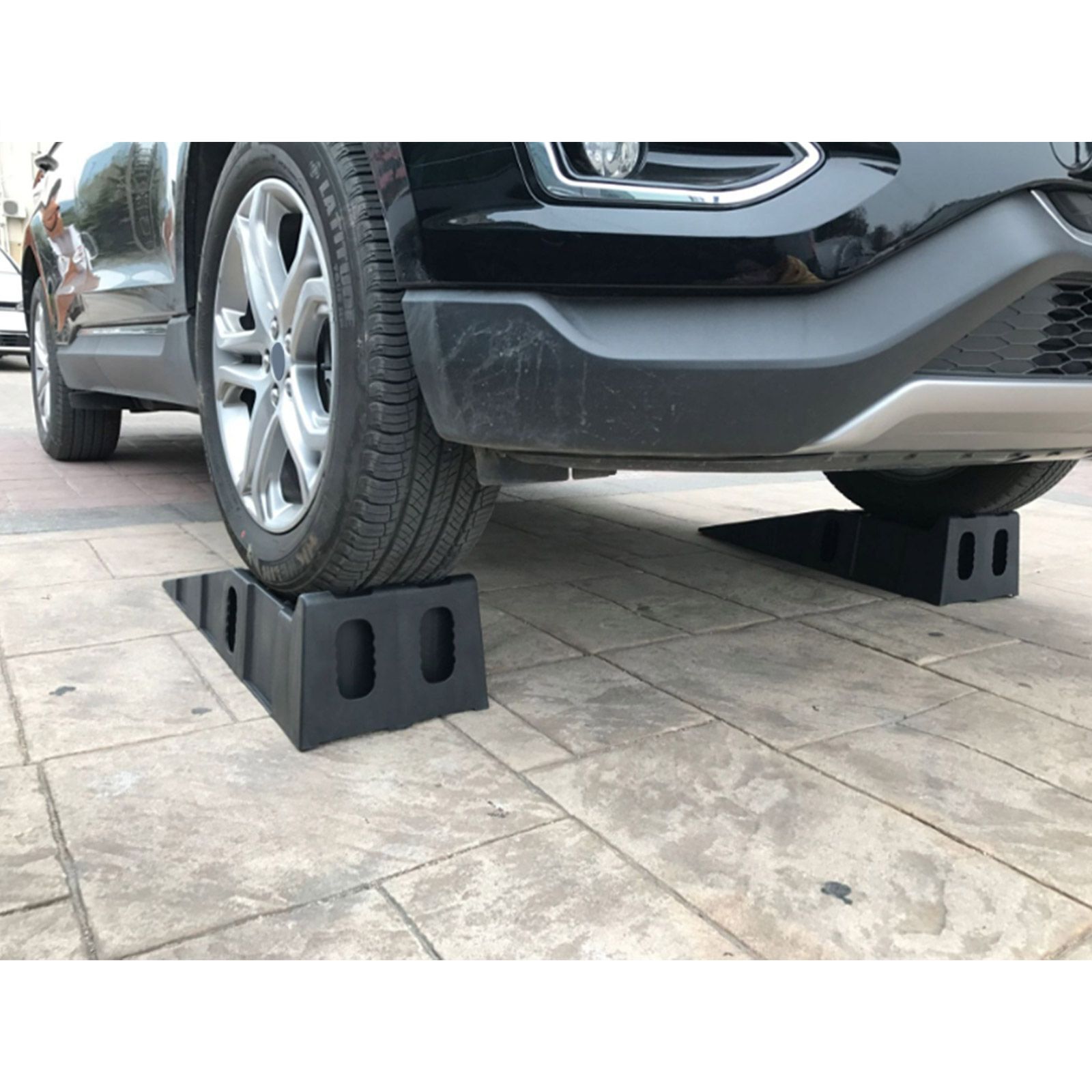 Car Ramp 1 Pair of 7 Ton/16000 Pounds Heavy-duty Ramp Lifts up 170mm Automotive