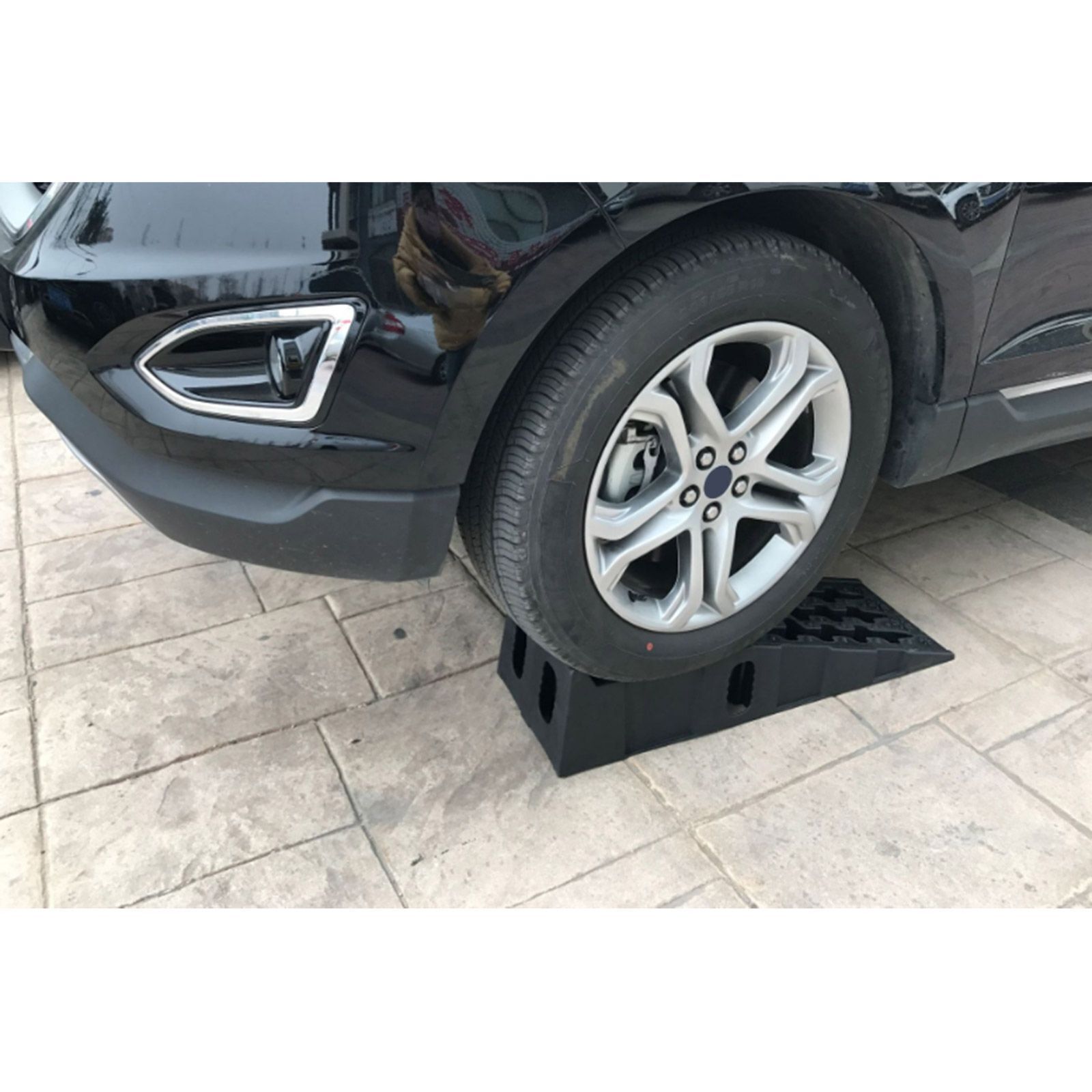 Car Ramp 1 Pair of 7 Ton/16000 Pounds Heavy-duty Ramp Lifts up 170mm Automotive - Image 5