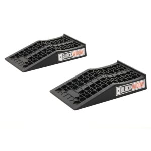 Black Widow Plastic Low Profile Car Ramps 10,000 lb. Capacity