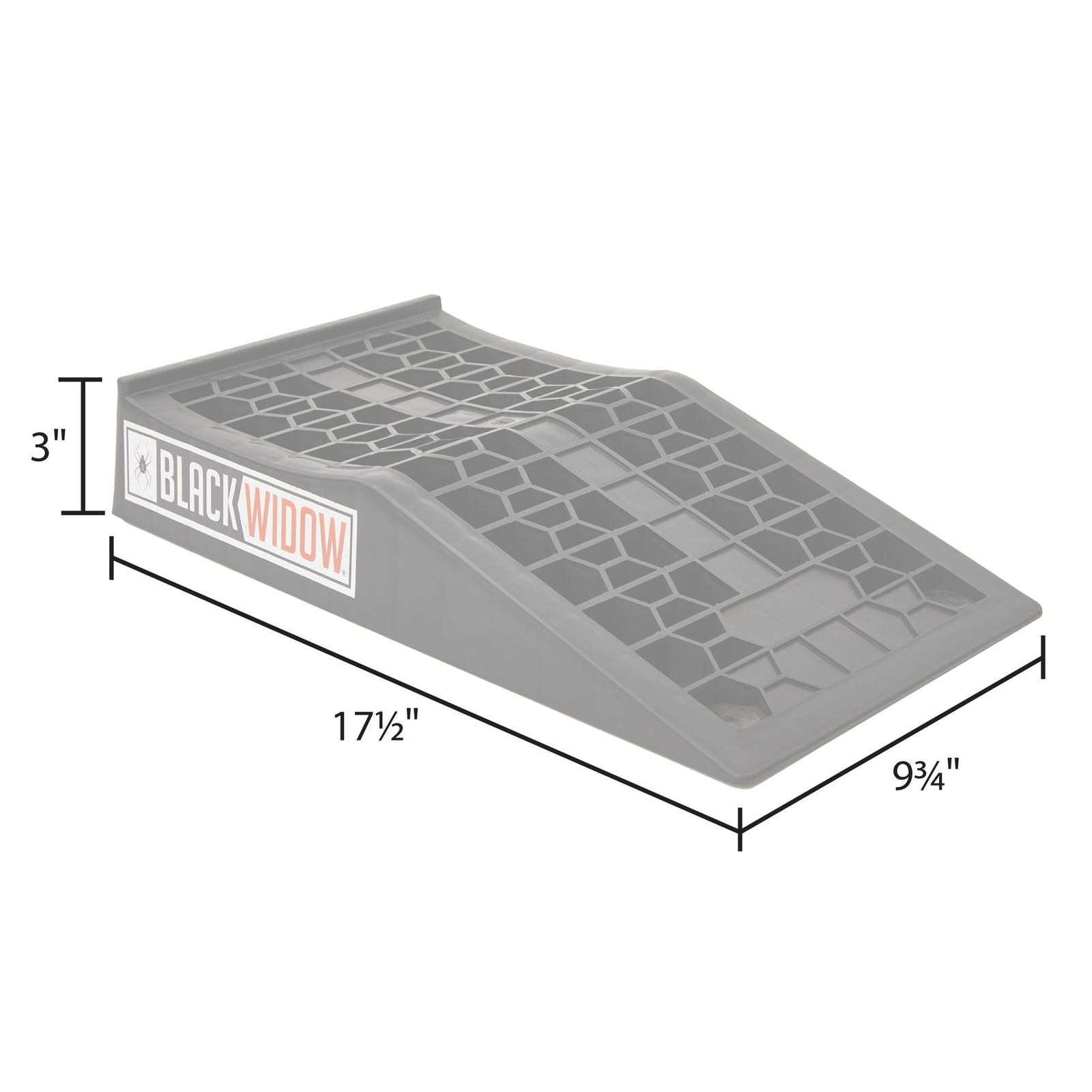 Black Widow Plastic Low Profile Car Ramps 10,000 lb. Capacity - Image 3