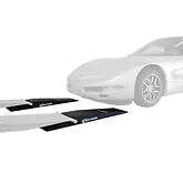 Race Ramps Multi Purpose Shop Car Ramps 7 Degree Angle of Approach - Image 3