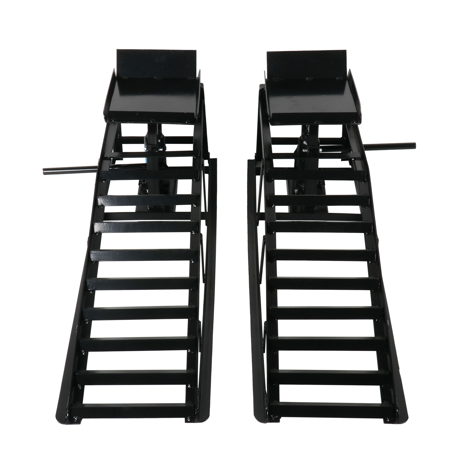 2X Heavy Duty Auto Car Truck Service Ramp Lift Car Jack Hydraulic Lift 5 Ton BK - Image 4
