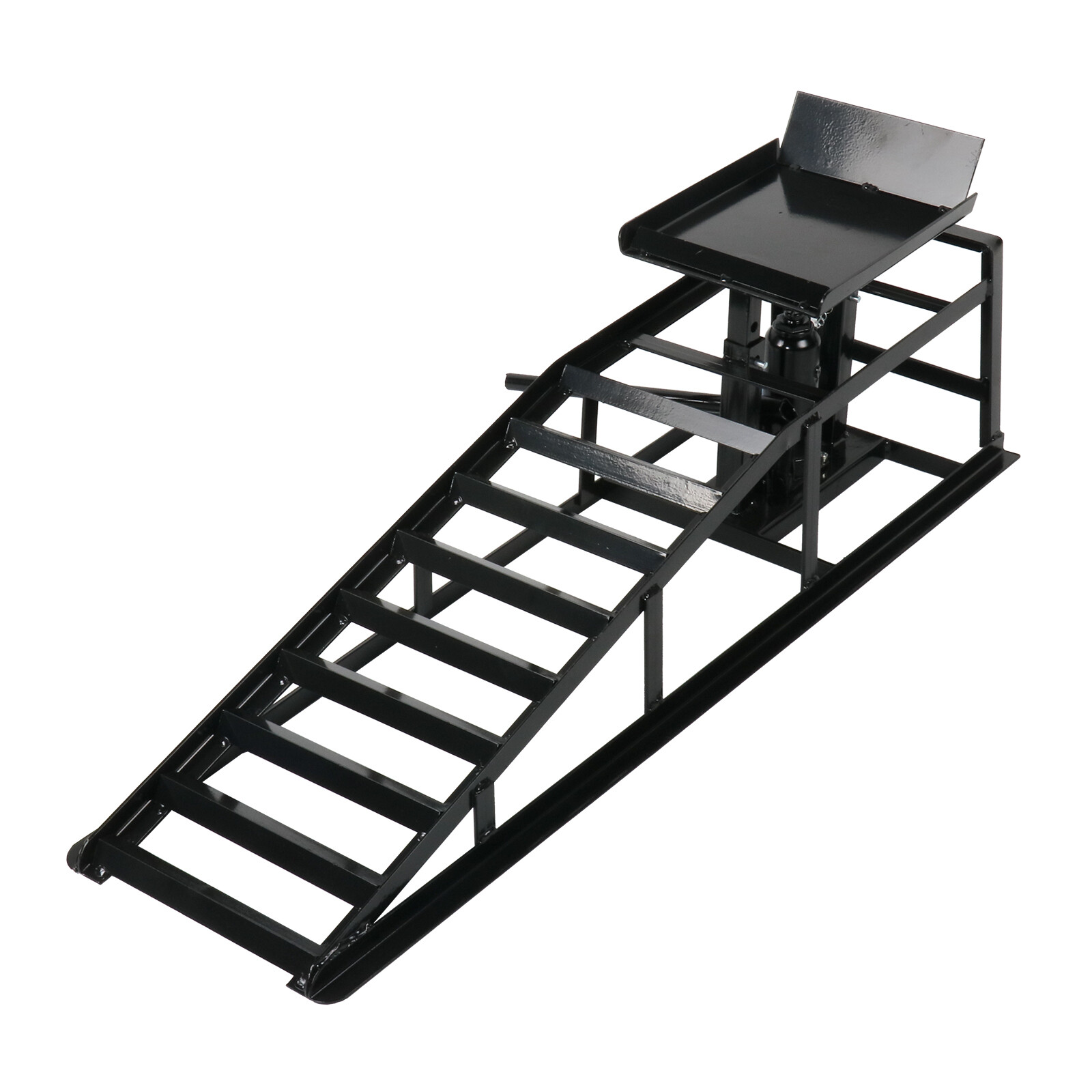2X Heavy Duty Auto Car Truck Service Ramp Lift Car Jack Hydraulic Lift 5 Ton BK - Image 5