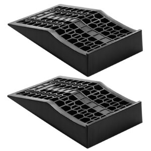 Uimoso Low Profile Car Service Ramps, 2 Pack, 20,000 lbs GVW, 2.6 in Lift