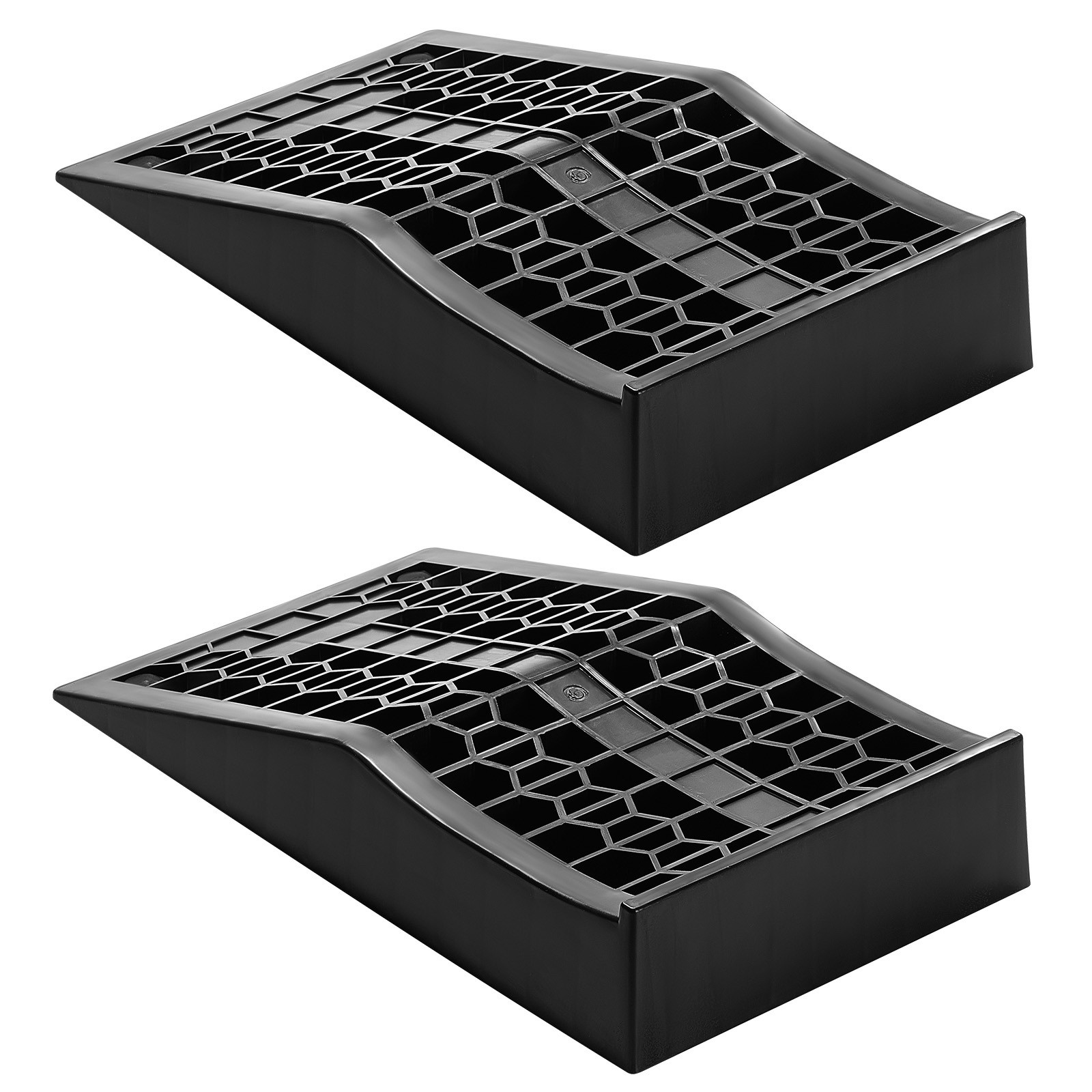Uimoso Low Profile Car Service Ramps, 2 Pack, 20,000 lbs GVW, 2.6 in Lift