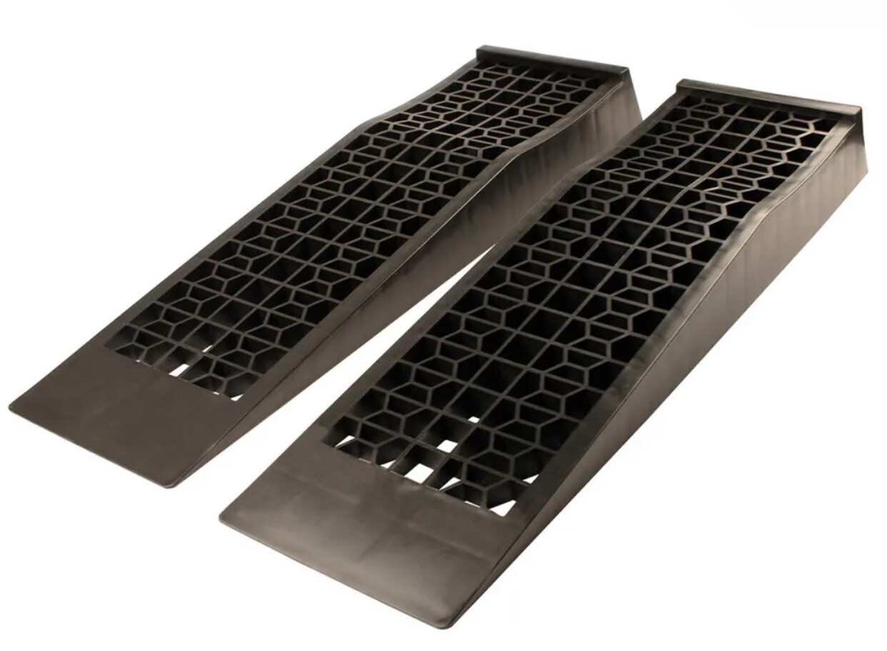 2Pcs Ramps Low Profile Plastic Car Service Ramps - FREE SHIPPING -US STOCK-NEW - Image 3