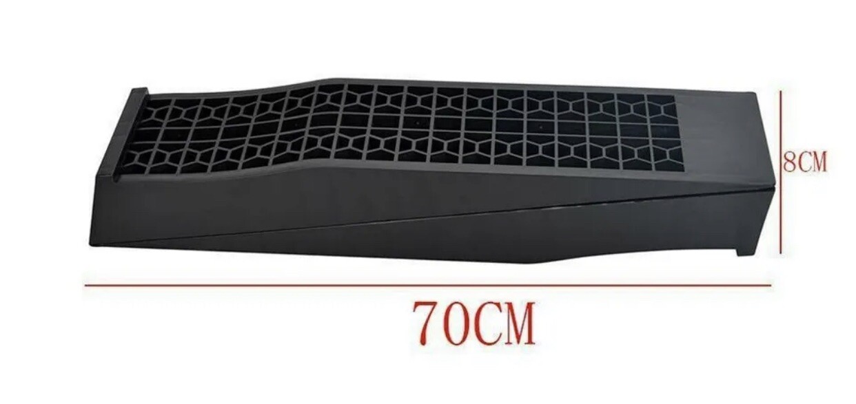 2Pcs Ramps Low Profile Plastic Car Service Ramps - FREE SHIPPING -US STOCK-NEW - Image 4