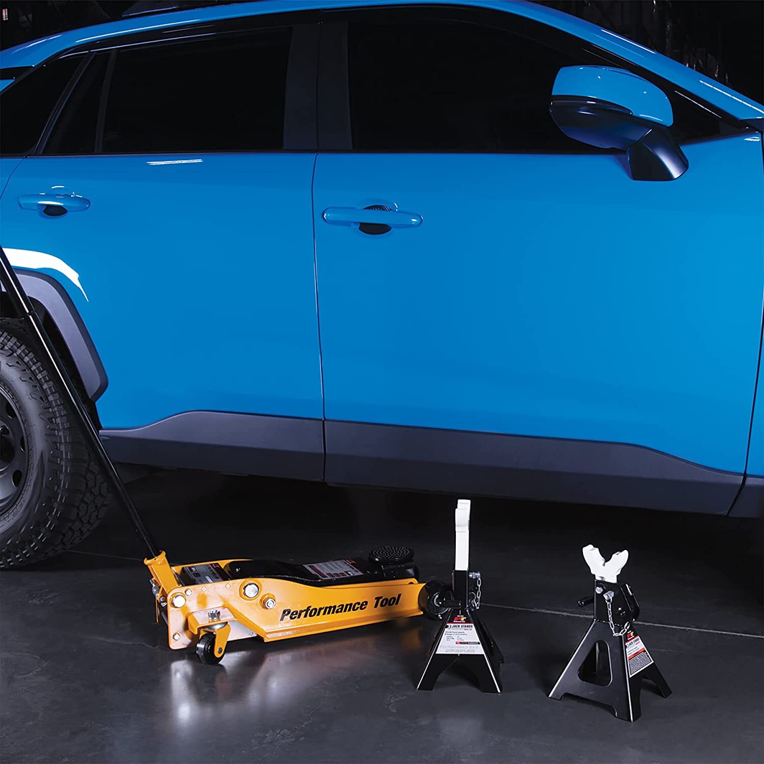 Performance ToolW41004 DOUBLE LOCKING AUTOMOTIVE JACK STANDS (PAIR) 3 TON/6000 - Image 4