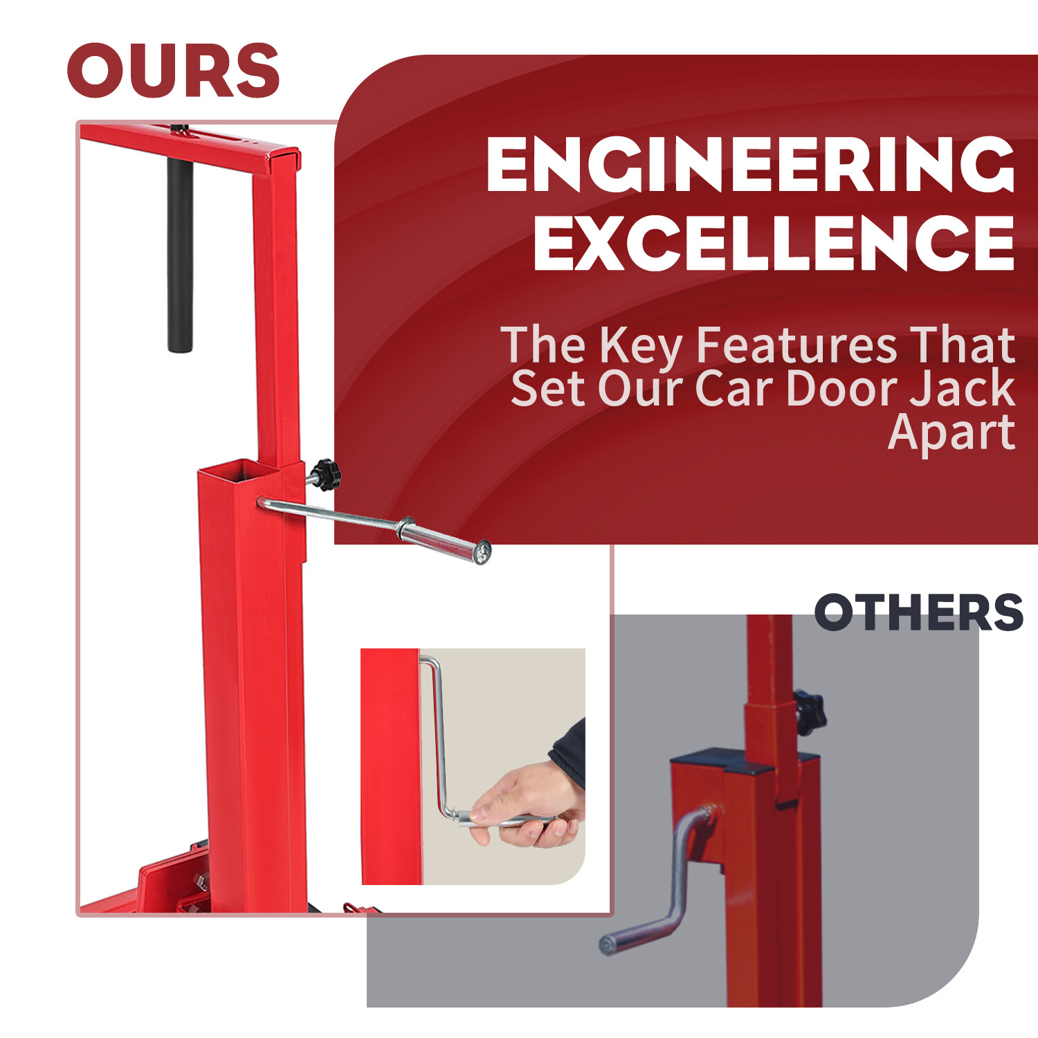 Car Door Installer and Remover Jack Lift Hoist - Automotive Tools Auto Body Shop - Image 5