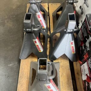 Jack Stands 3 Ton 6,000 lb Pair (2) Heavy Duty Car Truck Auto Aluminum Racing