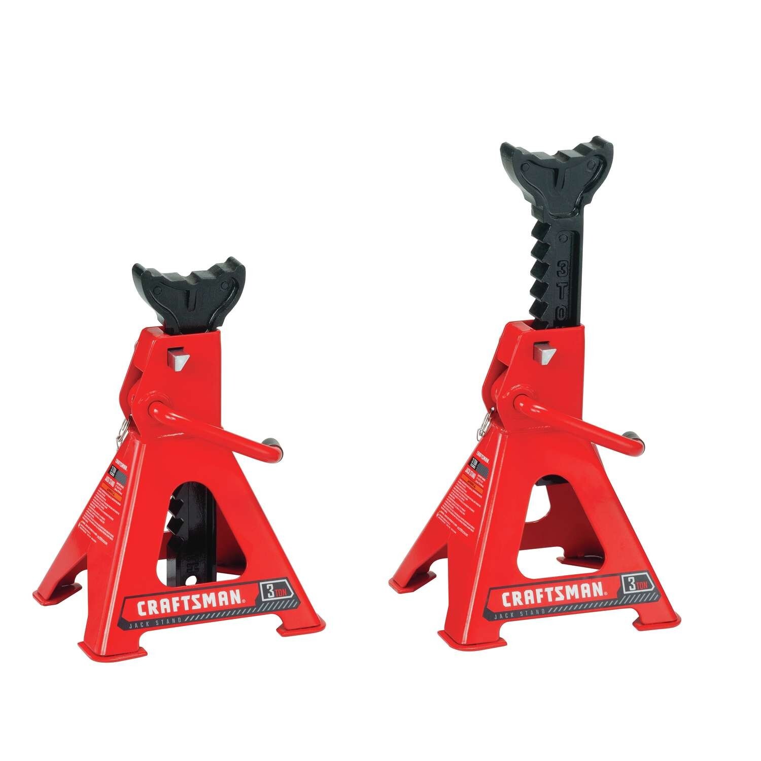 Craftsman 3 Ton Jack Stands Pair Mechanics Automotive Tool for Car Truck Lift