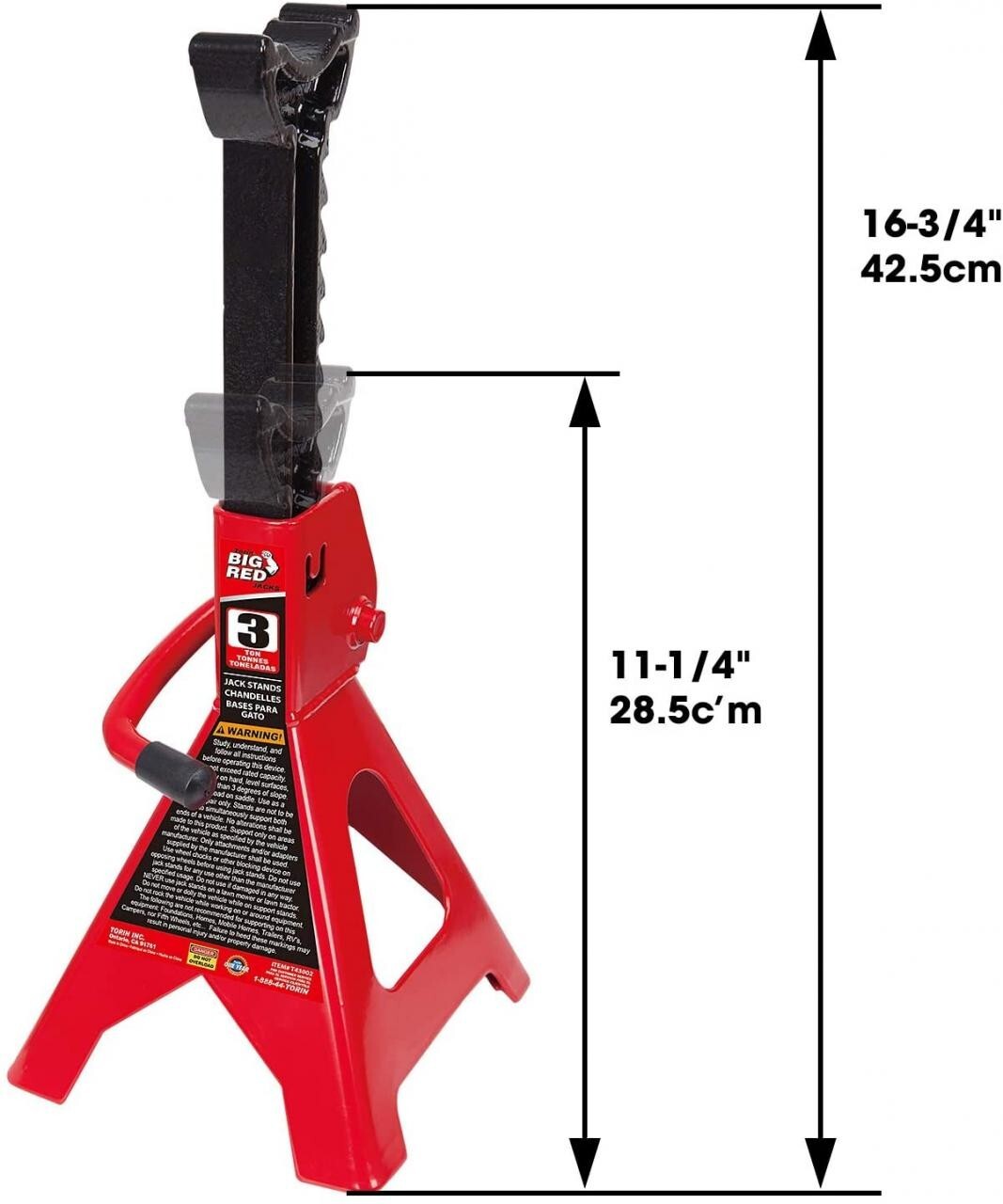Craftsman 3 Ton Jack Stands Pair Mechanics Automotive Tool for Car Truck Lift - Image 3
