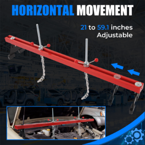 Engine Support Bar Engine Hoist Load Leveler Picker Shop Crane Load Lift Tool