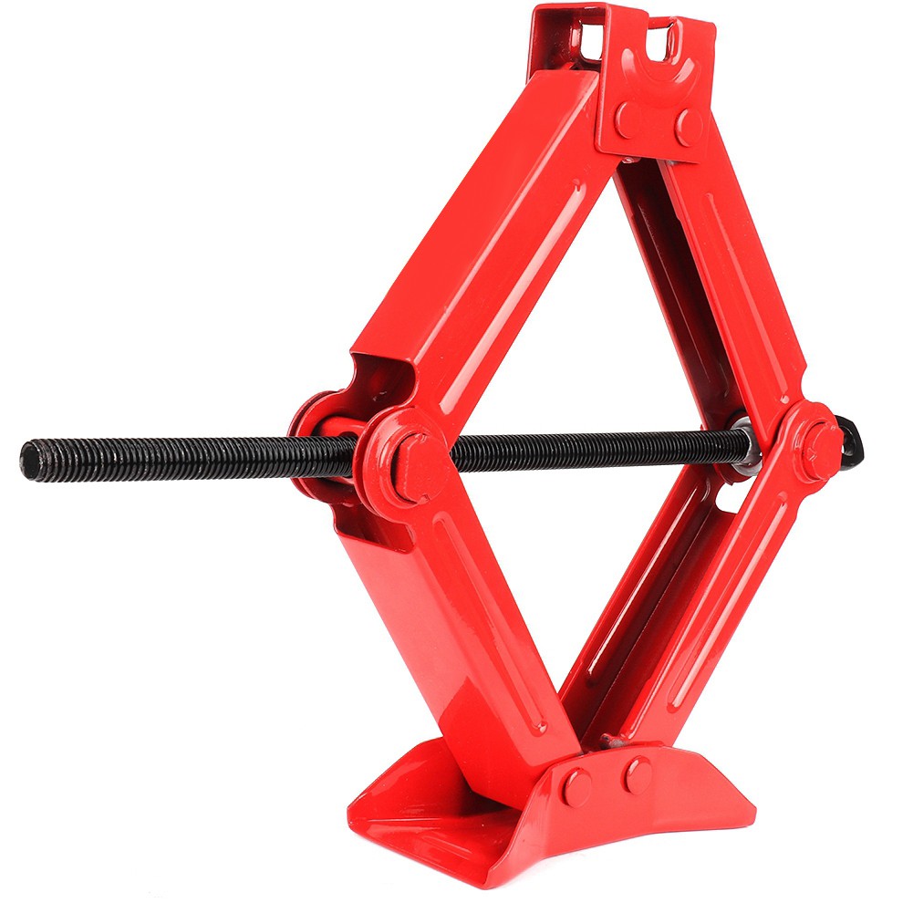 Car Automotive Scissor Jack 45 Steel Chromed Emergency Crank Lift Stand Tool❀ - Image 4