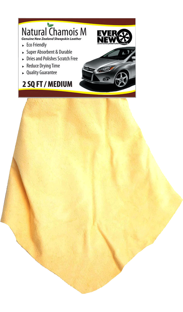 CAMOIS NATURAL Premium Nueva Zelanda Piel de Oveja para COCHES, BARCOS, CASA RODANTE (Elige Talla)-