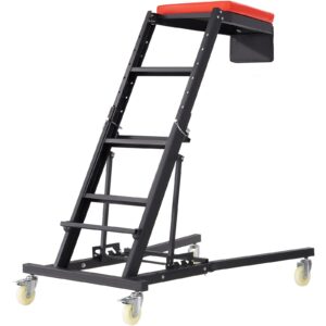 Automotive Topside Creeper 400LBS Adjustable Height Movable with 4 Wheels