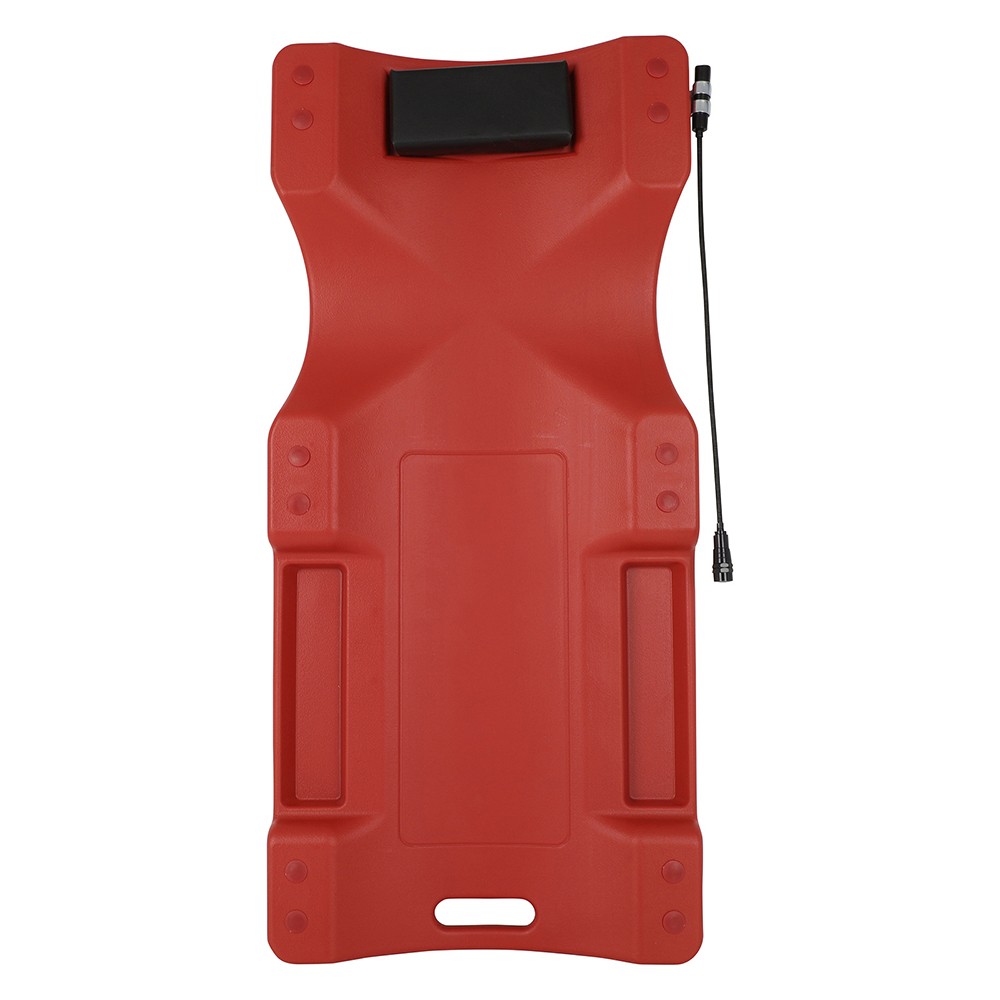 40" Red Low Profile Mechanic Creeper Auto Repair Automotive Creeper w/ Light - Image 4