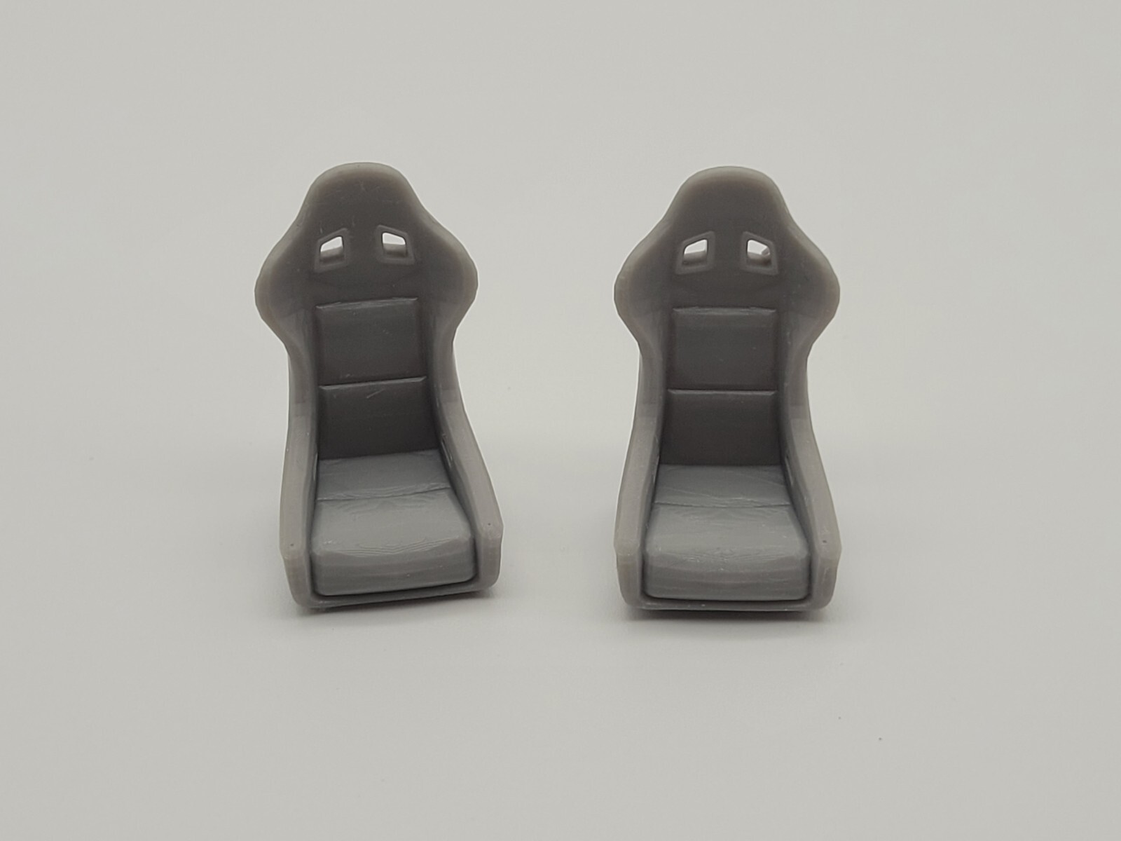 1/24, 1/25 scale racing and drifting car seats (set of 2)