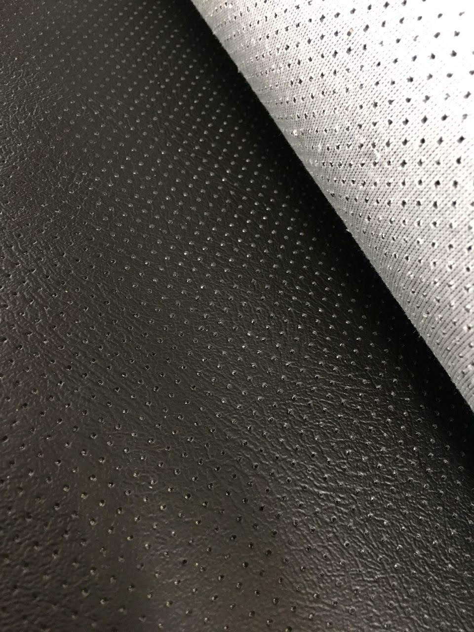 PERFORATED Upholstery Faux Leather Vinyl Fabric Automotive damage seats - Image 4