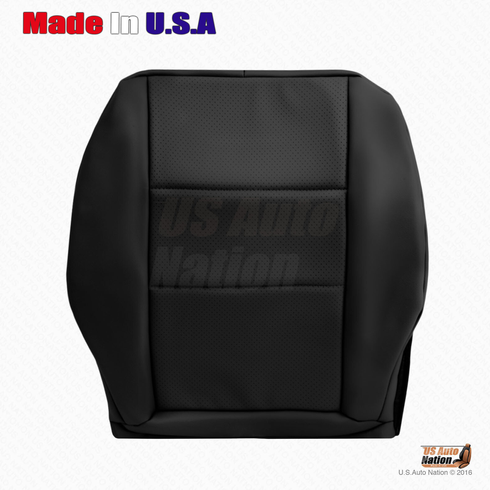 2008-2015 Mercedes Benz GLK 250 350 Driver Side Bottom Leather Seat Cover Black