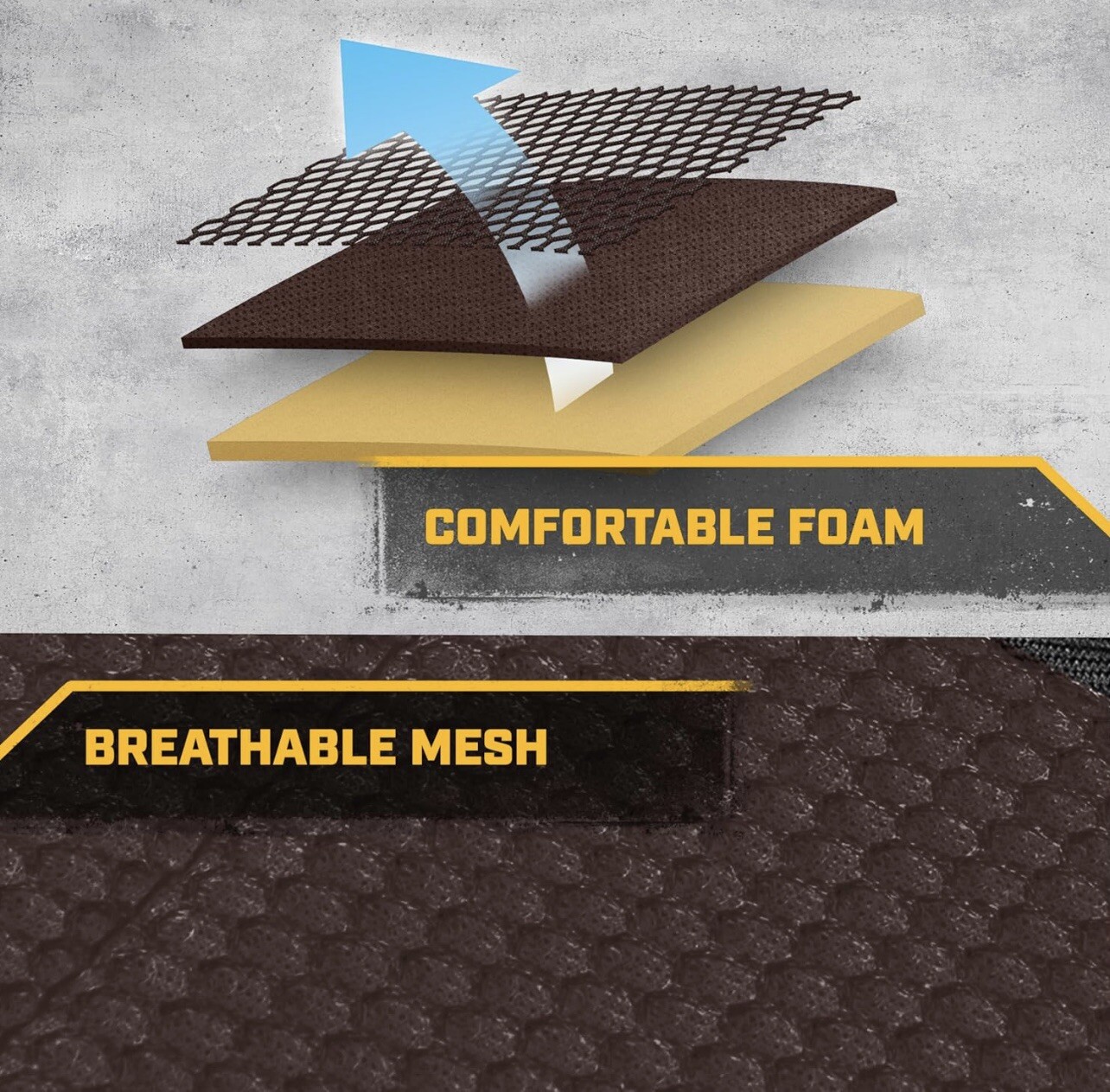 Caterpillar Automotive Seat Covers for Front Seats, Brown / Black, CASC-2284-BW - Image 4