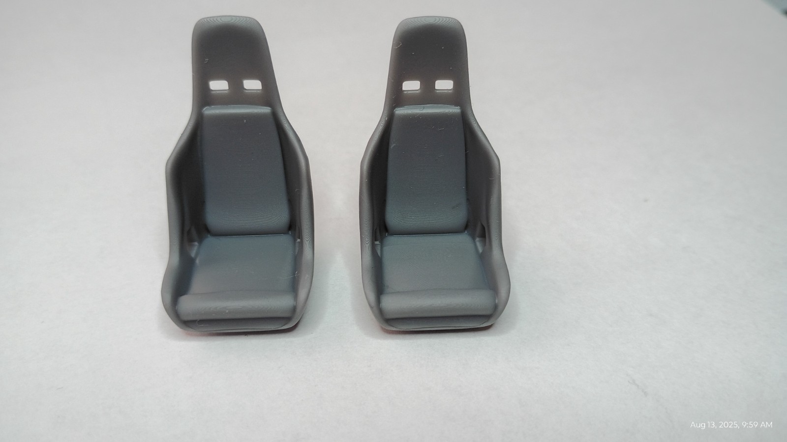 1/25 1/24 Scale model Resin Racing Bucket Seats