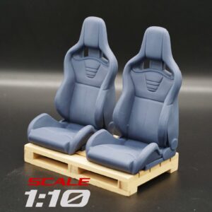1:10 Recaro Sportster Style Racing Seats for 1/10 Scale RC Cars