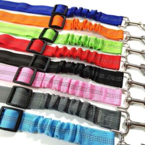 Anti Shock Pet Dog Car Seat Belt Clip Bungee Lead Vehicle Travel Safety Harness