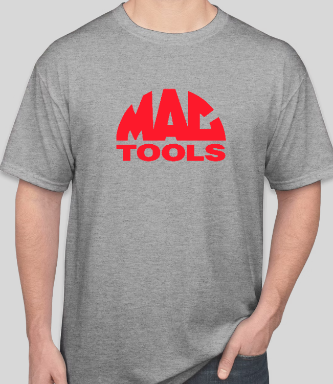 Mac Tools Graphic Design Logo T Shirt Tee Automotive Garage Work Shirt - Image 3