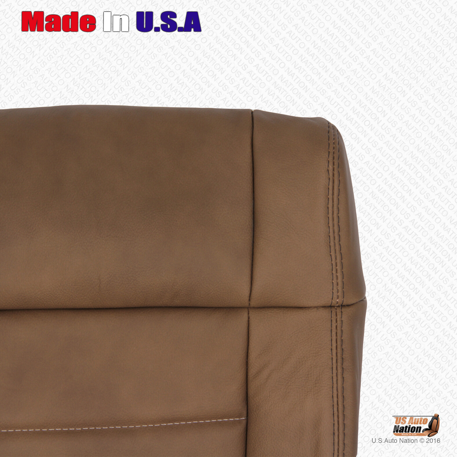 2007-2010 For Jeep Wrangler Rubicon Driver-Passenger Bottom Leather Cover Saddle - Image 2