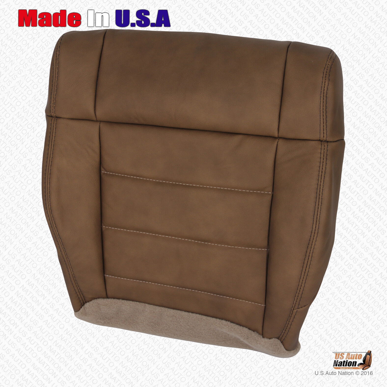 2007-2010 For Jeep Wrangler Rubicon Driver-Passenger Bottom Leather Cover Saddle - Image 3