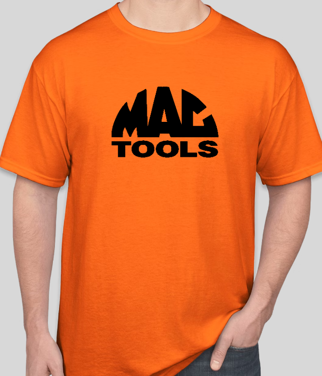 Mac Tools Graphic Design Logo T Shirt Tee Automotive Garage Work Shirt - Image 5