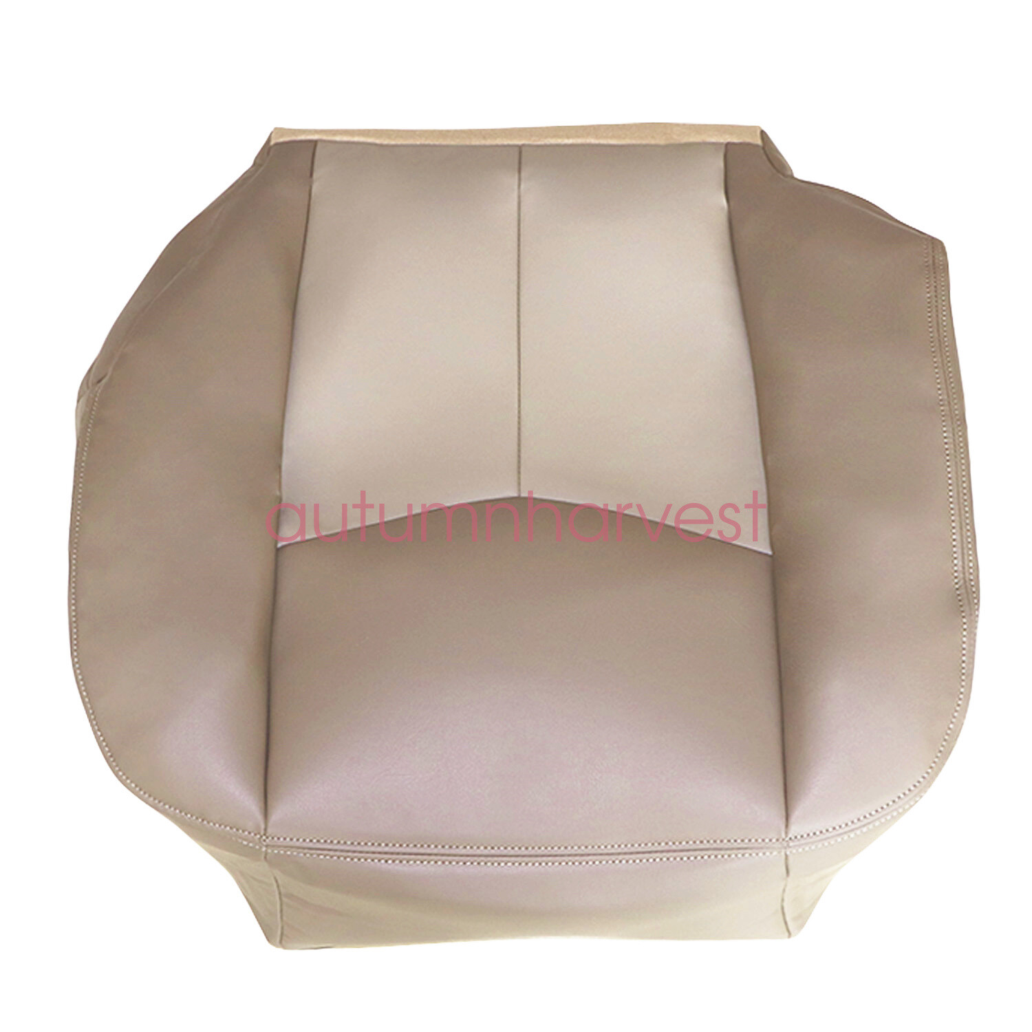 For 2003 2004 2005 2006 GMC Sierra & Yukon Denali Front Leather Seat Covers Tan - Image 5