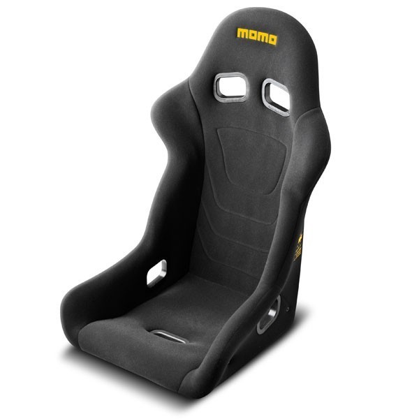 Momo Automotive 1070BLK, One Black Fiberglass Start Racing Seat Regular Size Bla - Image 3