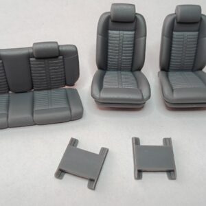 1/25 1/24 Scale Model Resin Stripes High back Seats set